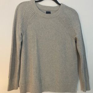 Gray Cotton Sweater